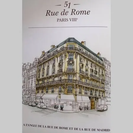 Haussmannien Moderne 2 Pieces Quartier Europe Du 8eme Paris